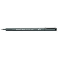 ROTULADOR TINTA PIGMENTADA CALIBRADO PIGMENT LINER 0,2 MM. NEGRO STAEDTLER 308 02-9 (MIN10) (Espera 4 dias)